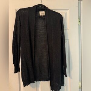 Knitted Black Cardigan